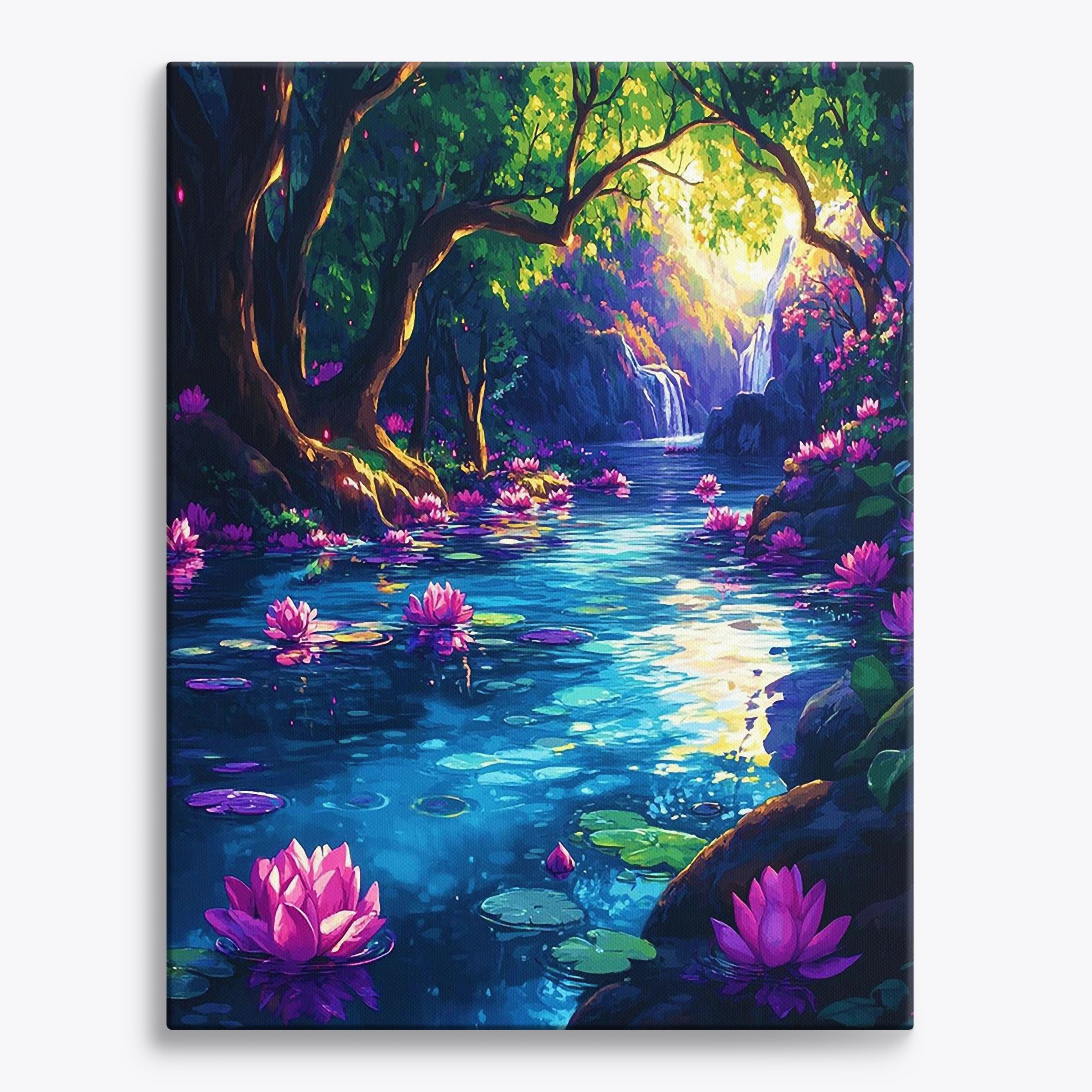 Lagoon Magic No Frame / Regular (19.7"x15.75"/50x40cm) / 24 colors