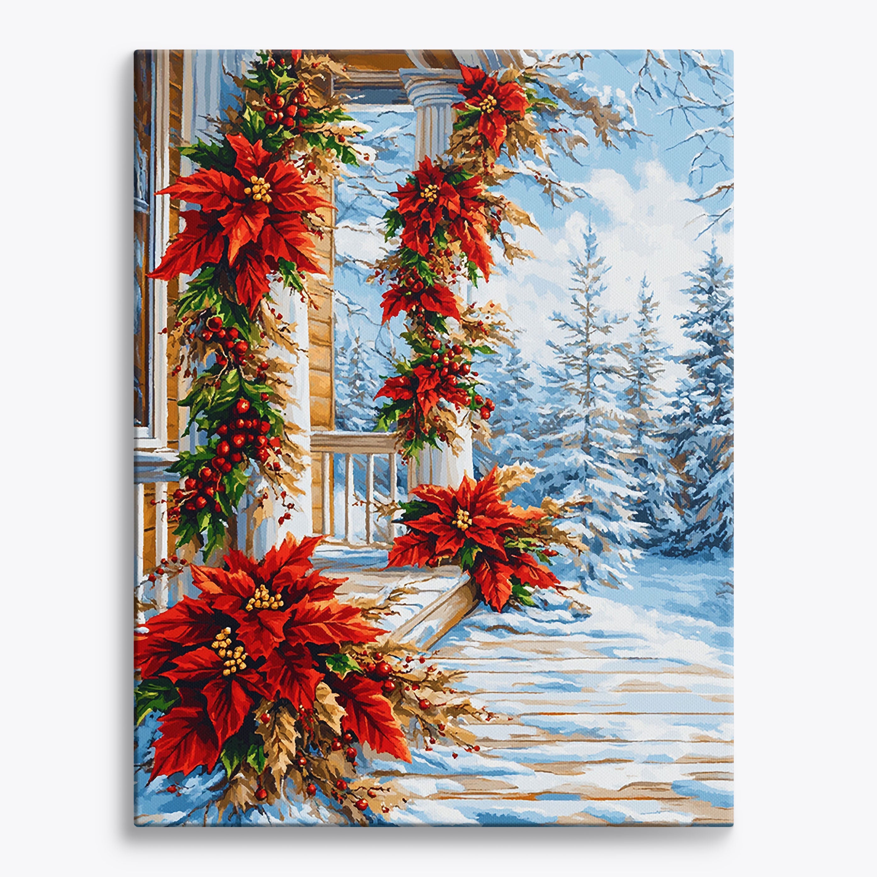 Mistletoe Porch Radiance No Frame / 24 colors