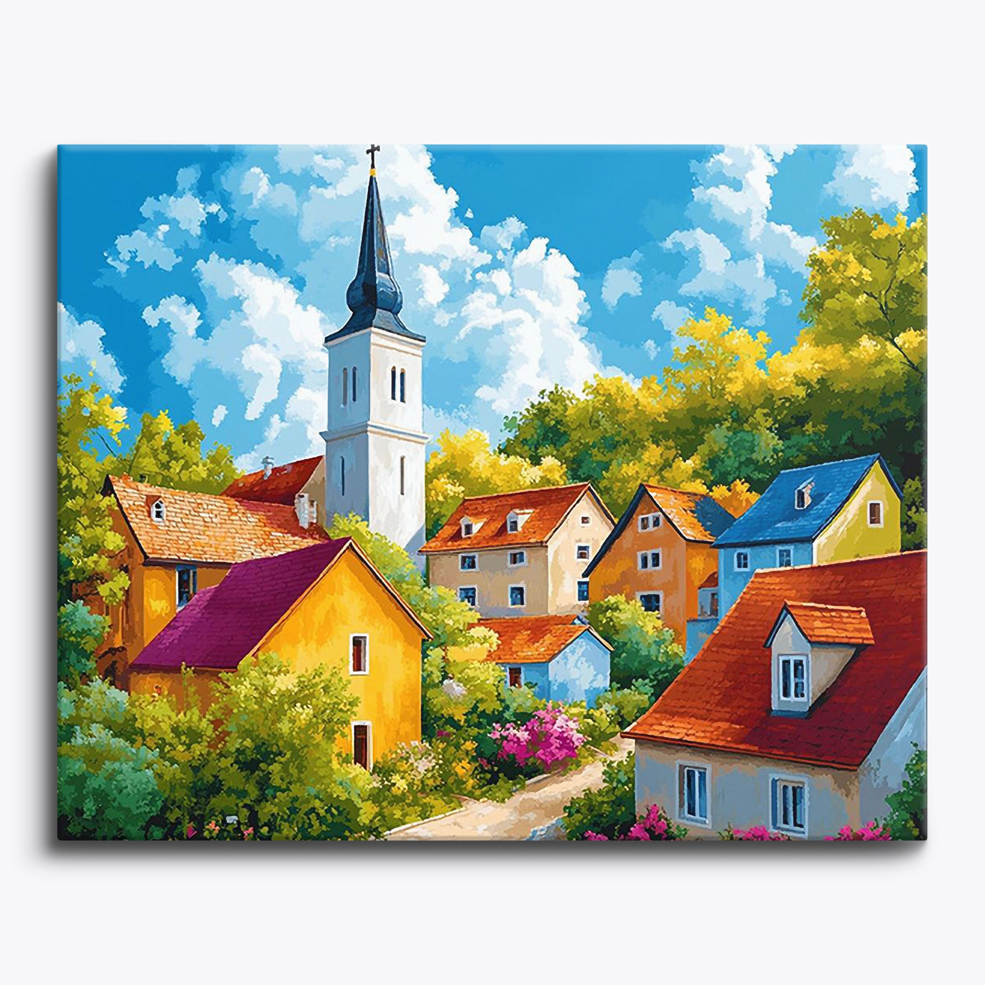 Quaint Charm No Frame / Regular (15.75"x19.7"/40x50cm) / 24 colors