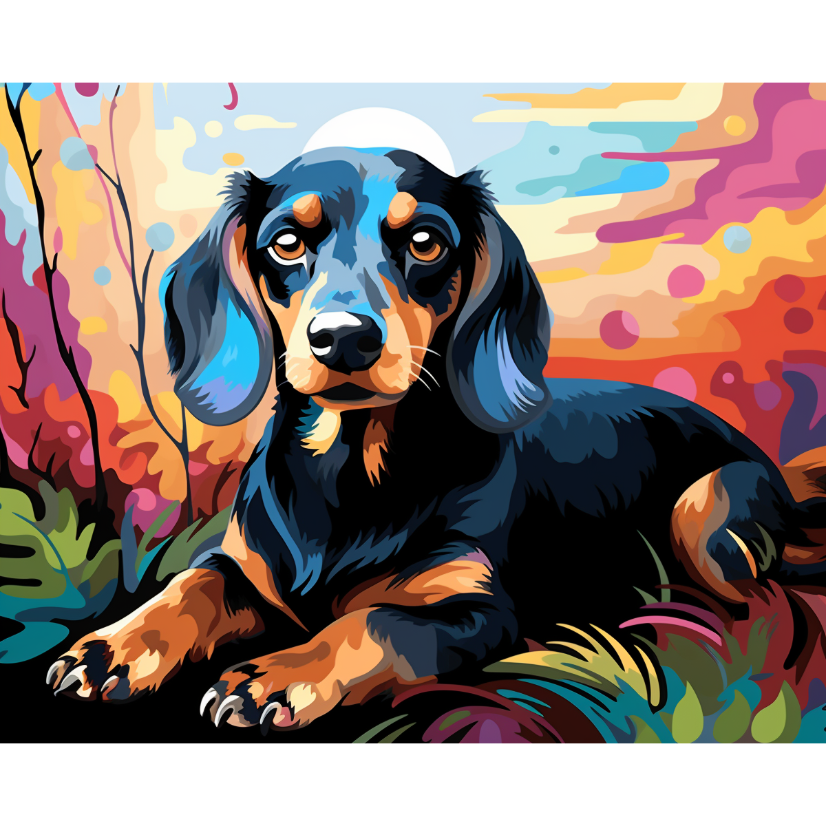 Vibrant Wiener Whimsy